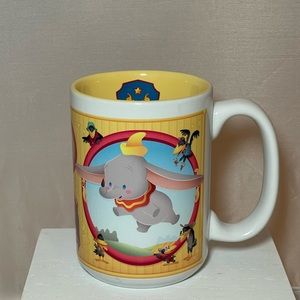 Disney Parks Dumbo Coffee Mug 12oz Flying Elephant Circus Characters